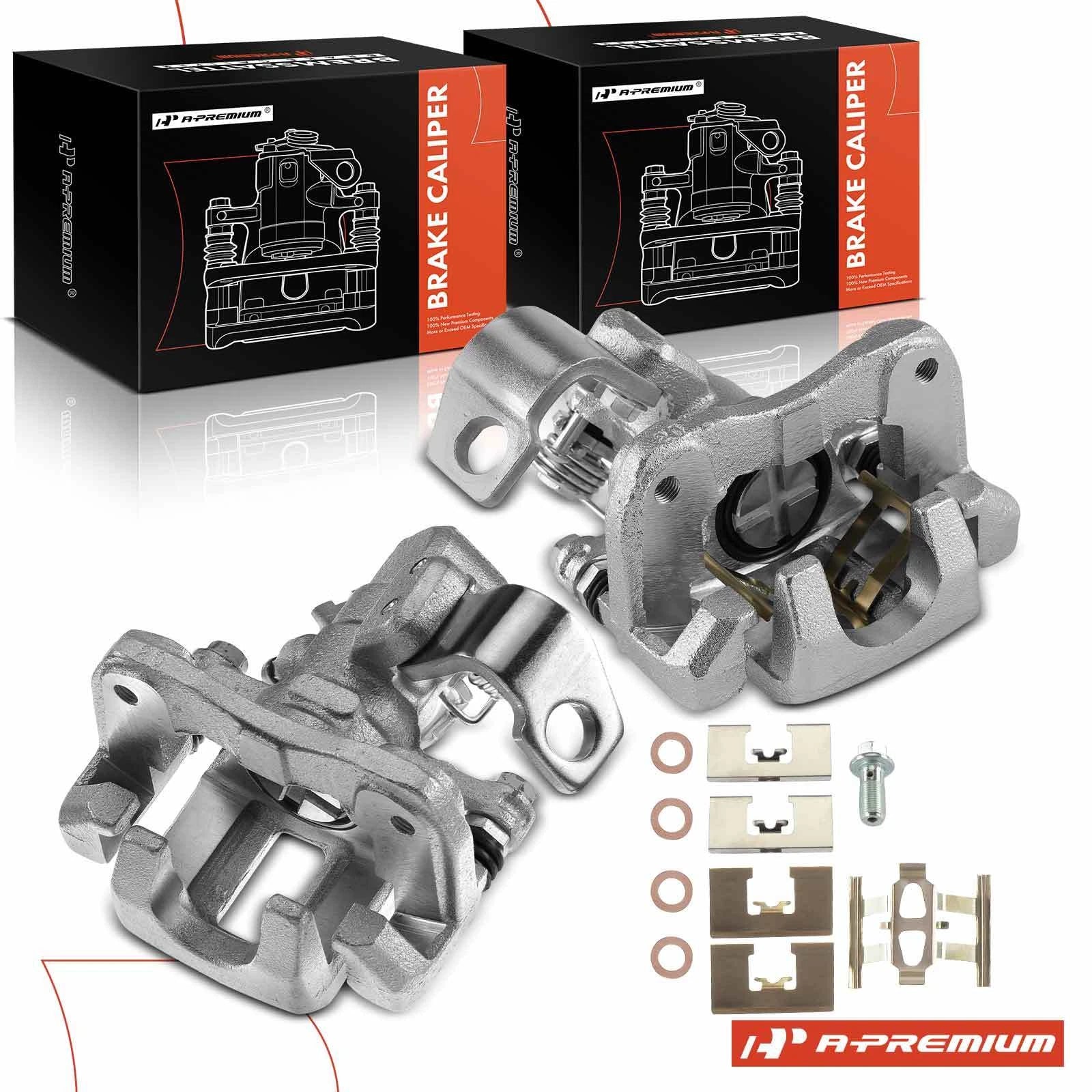 Pair Rear Brake Calipers for Honda Civic (2006–2015) Acura ILX