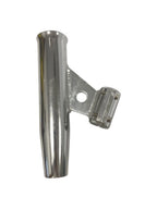 Tigress Silver Aluminum Rod Holder for 1in OD Pipe (Fixed Angled Mount)