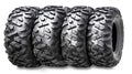 Set of 4 ATV UTV Tires 26x9-12 & 26x11-12 for Polaris Ranger 900 (2014–2017)