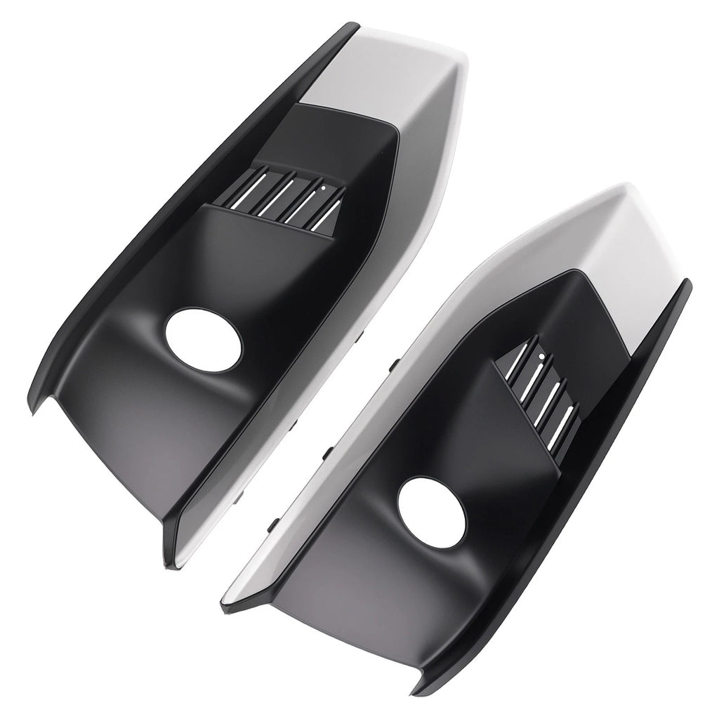 Set of 2 Fog Light Grille Covers for Audi A4L (2020–2022)