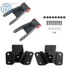 4" Drop Kit Leveling Lowering Shackles Hangers for Ford F150 F100 (1973–1996)