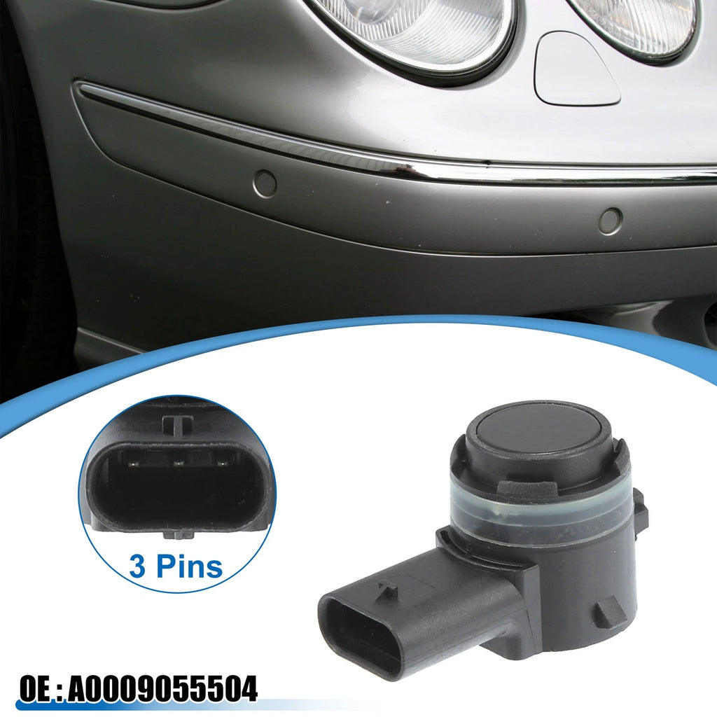 Set of 4 Bumper Parking Reverse Assist Sensors for Mercedes-Benz (A0009055504)