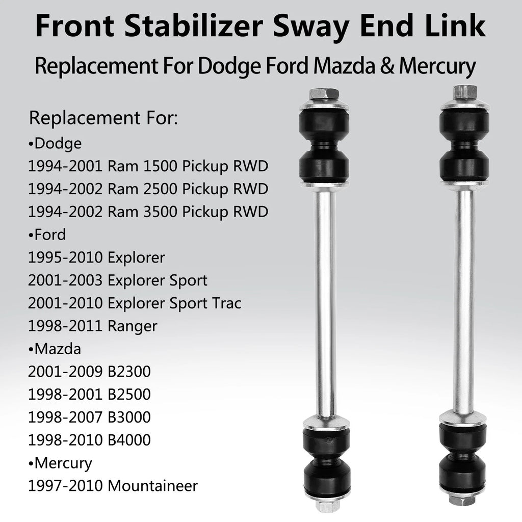 Front Sway Bar End Links for Ram 1500 2500 3500 (2002-2023)