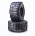 Set of 2 Roadguider 18x8.5-8 Golf Cart ATV Tires 4 Ply - 14001