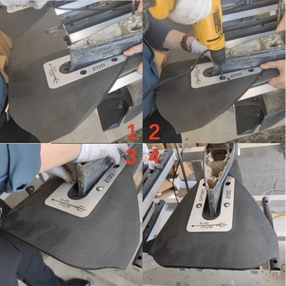 Sport 200 Whale Tail Hydrofoil Stabilizer for Outboards (8-40 HP)