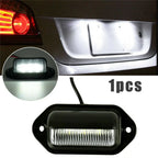 Waterproof / 6 LED 12V / License Plate Light for Car Boat Truck Trailer