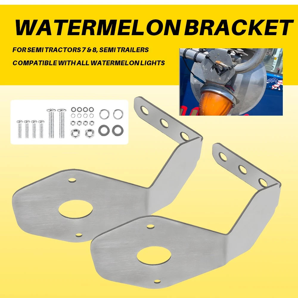 Set of 2 Watermelon Mirror Turn Signal Brackets for Make Model