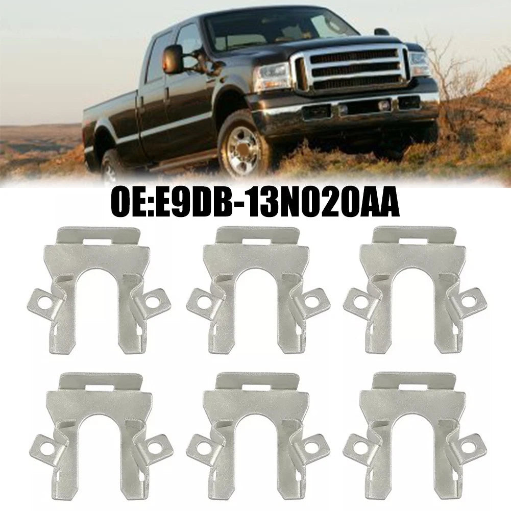 Set of 2 OEM Metal Headlight Clips for Ford Trucks