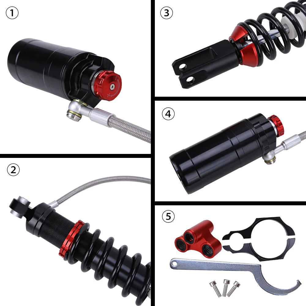1X Rear Air Shock Absorbers for Yamaha YFZ450 (2004–2009, 2012)