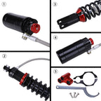 1X Rear Air Shock Absorbers for Yamaha YFZ450 (2004–2009, 2012)