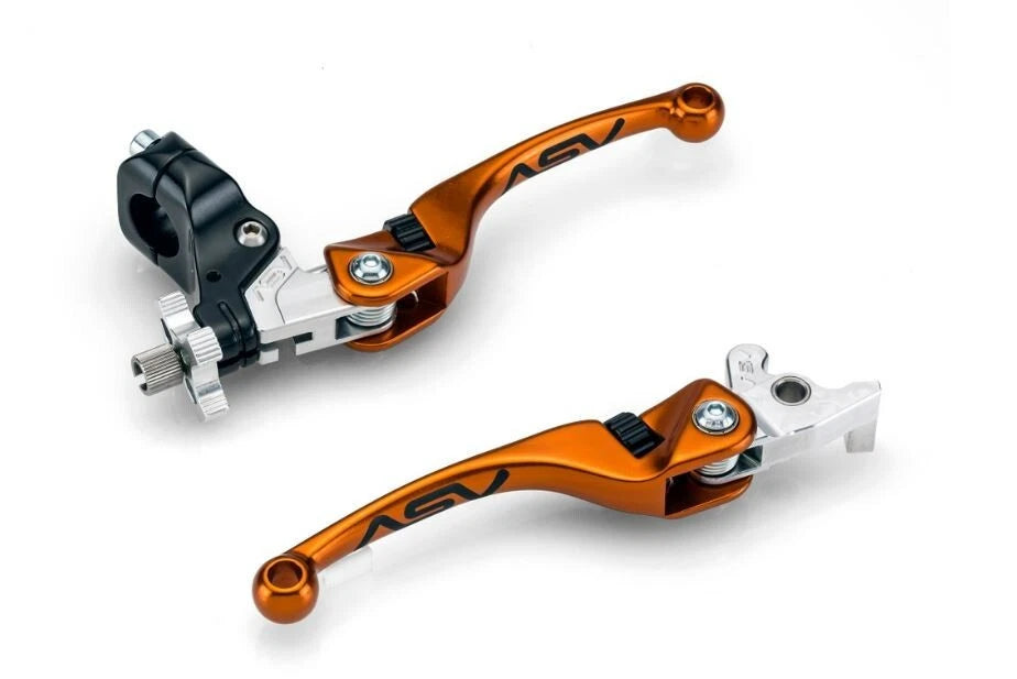 2X Front Brake Clutch Perch Levers for Yamaha YFZ 450R YFZ 450X (2009–2023)
