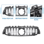 Front Upper Bumper Grille for Mercedes-Benz A-Class (2013–2018)