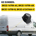 Back Door Magnet Bumper Stop Holder + Cover for Ford Transit 150 250 350 (2015–2024)