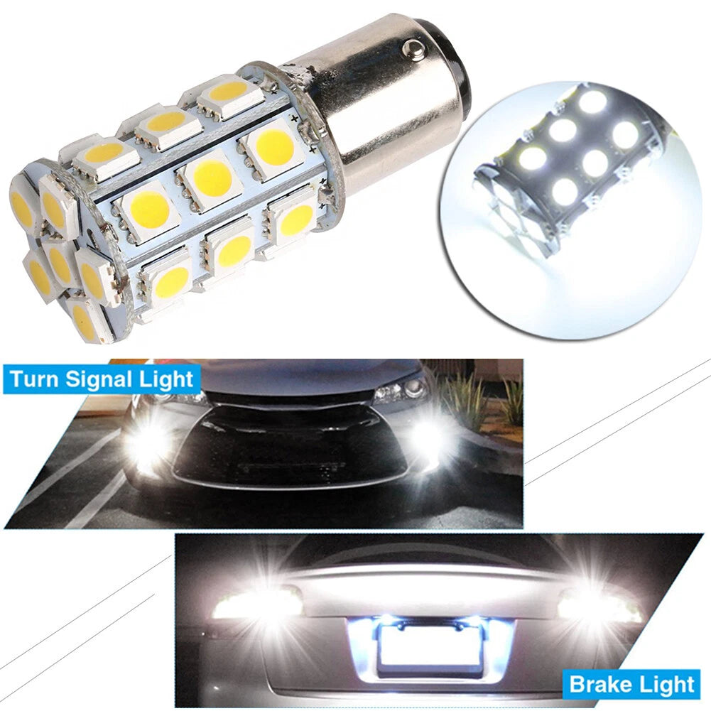 27-SMD LED Interior Lights Bulbs for Marine Boat DC24V BA15D
