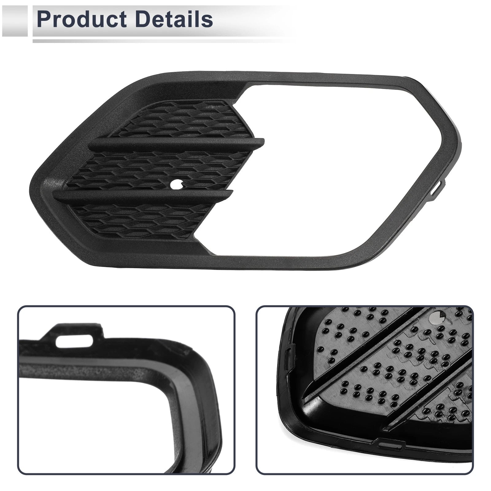 1 Pc Fog Light Grill for Ford Escape (2017–2018) No.GV4517K946AB5YZ9
