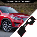 Dashboard Cover Mat for Mazda CX-30 (2020–2024) Black Red