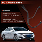 PCV Valve Tube Hose for Chevrolet Malibu LS LT RS 1.5T (2023–2025)