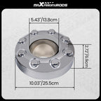 2X Wheel Center Hub Caps for Ford F-350 DRW 4x4 (2005–2018)