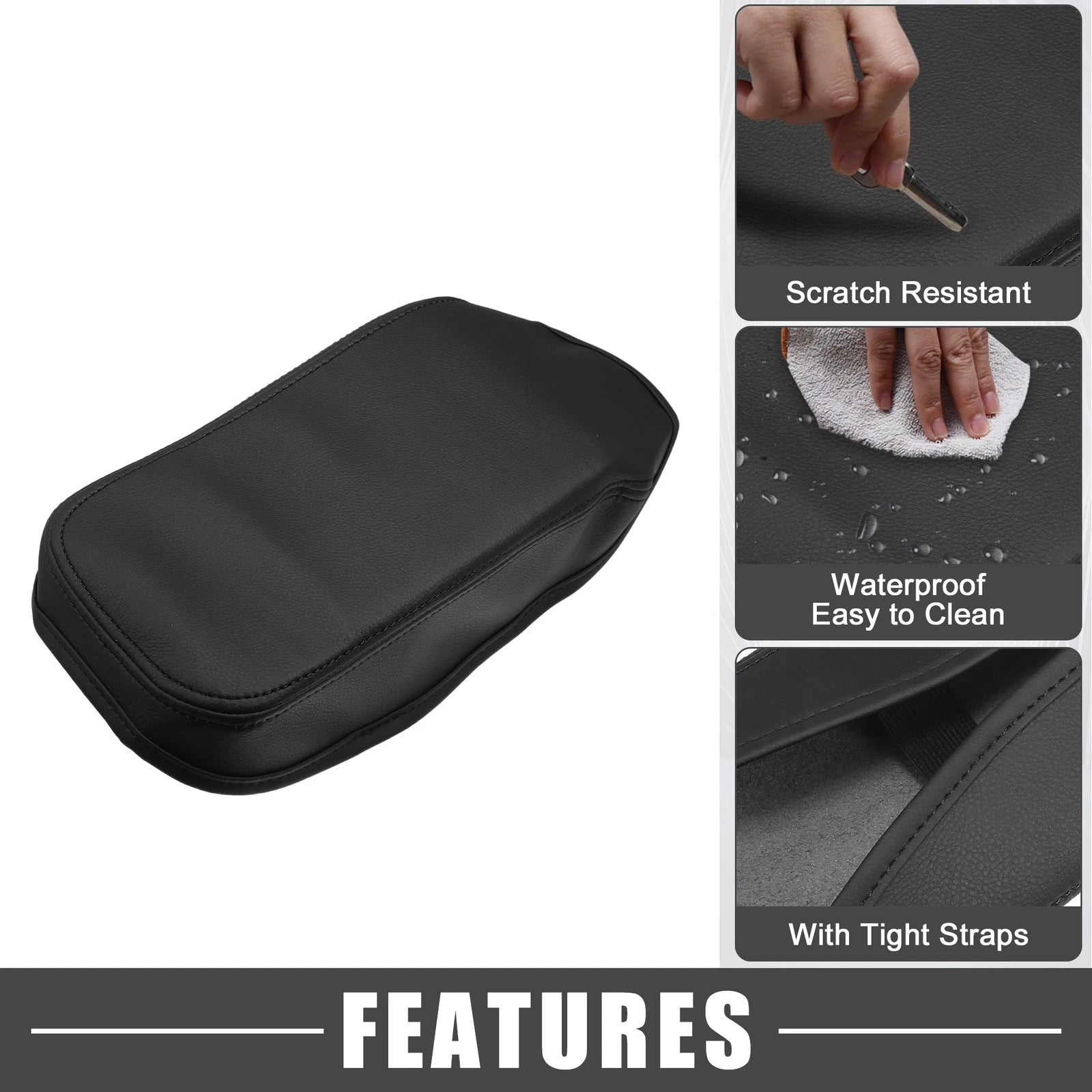 Center Console Pad Armrest Cover for Nissan Sentra (2013–2019)