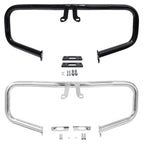 Engine Guard Chopped Black/Chrome Crash Bar for Harley Touring (2014-2024)