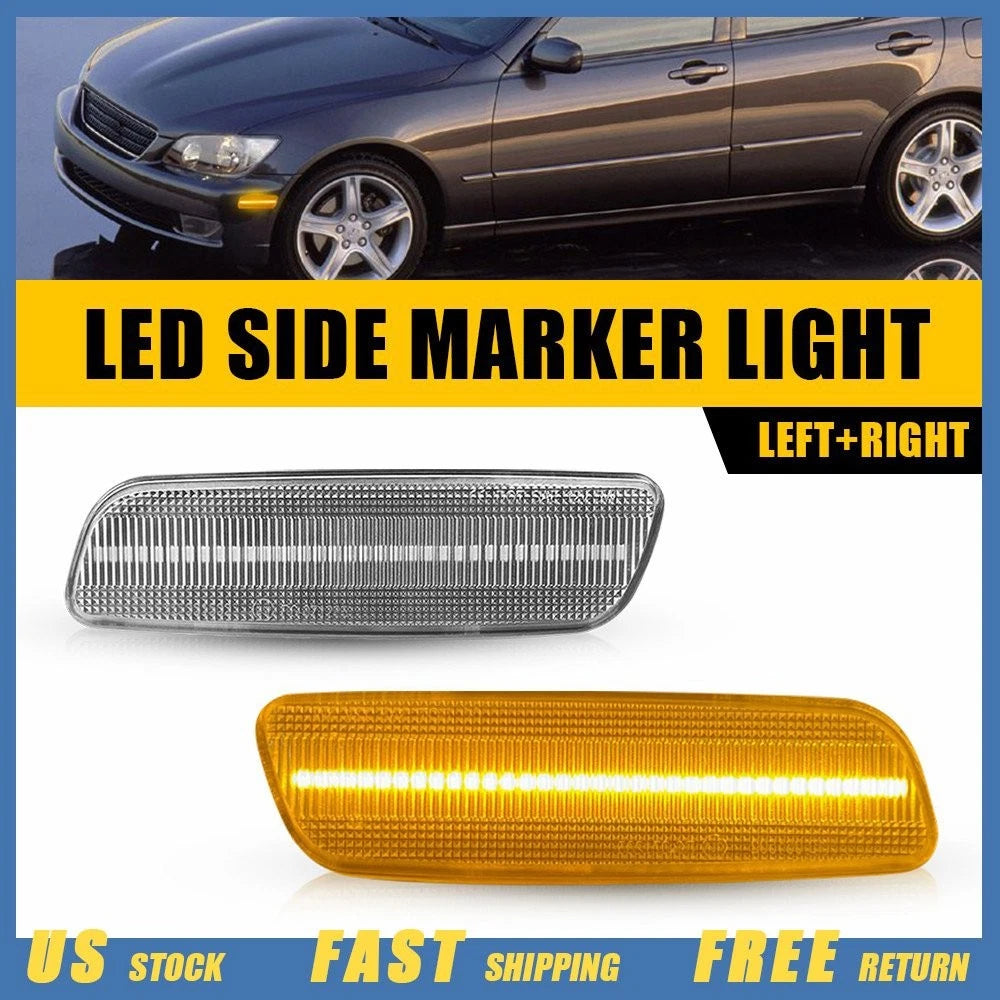 LED Side Marker Parking Light for Toyota Lexus Scion GS300/GS400 (1998–2005)