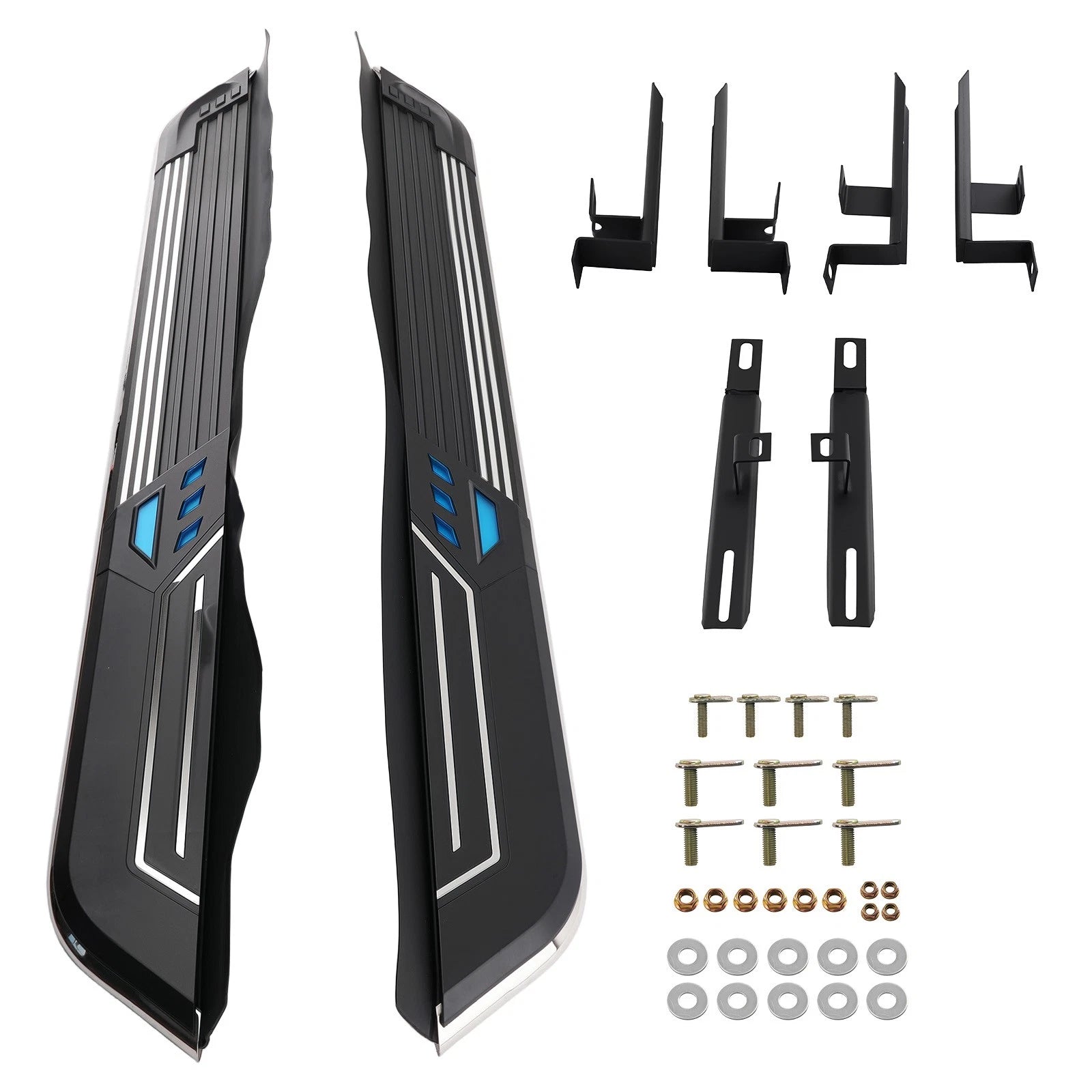 Black Running Board Side Step for Jeep Grand Cherokee (2011–2021)