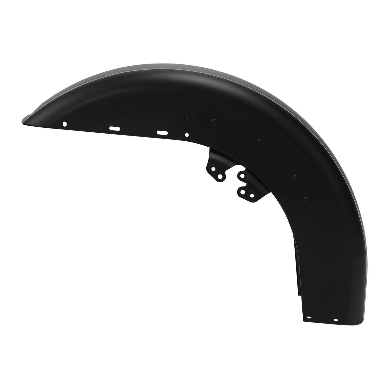 Front Fender for Harley Electra Glide (2014–2024) Charcoal Denim/Black Denim