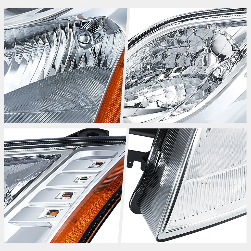 Left Side Headlight Lamp Chrome for Nissan Sentra (2010–2012)