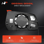 Driver Manual Mirror Glass for Toyota Highlander (2014-2017)