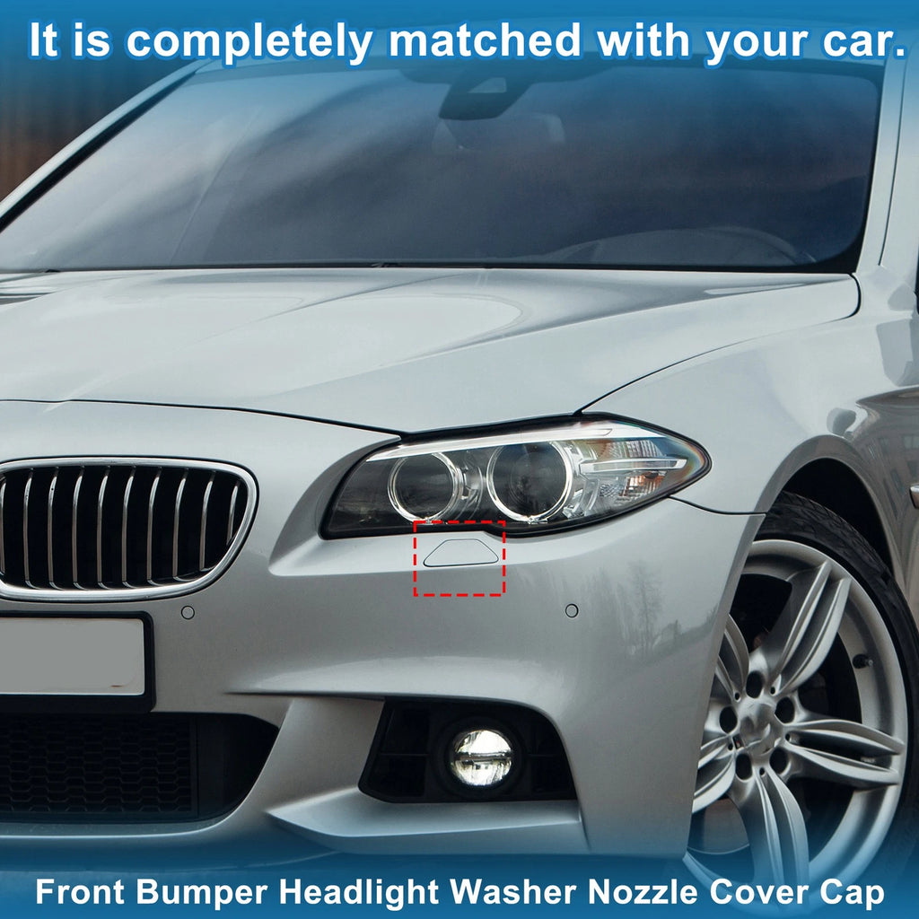 Front Left Washer Nozzle Cover Cap No. 51118048679 for BMW 528i (2011–2016)