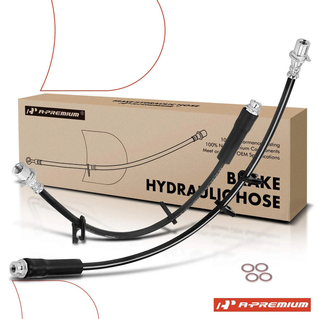 2X Rear Inner Brake Hydraulic Hose for Ford Ranger (2010–2011)