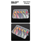 5pcs Luminous Sequin Bait for Bass Trout Night Fishing