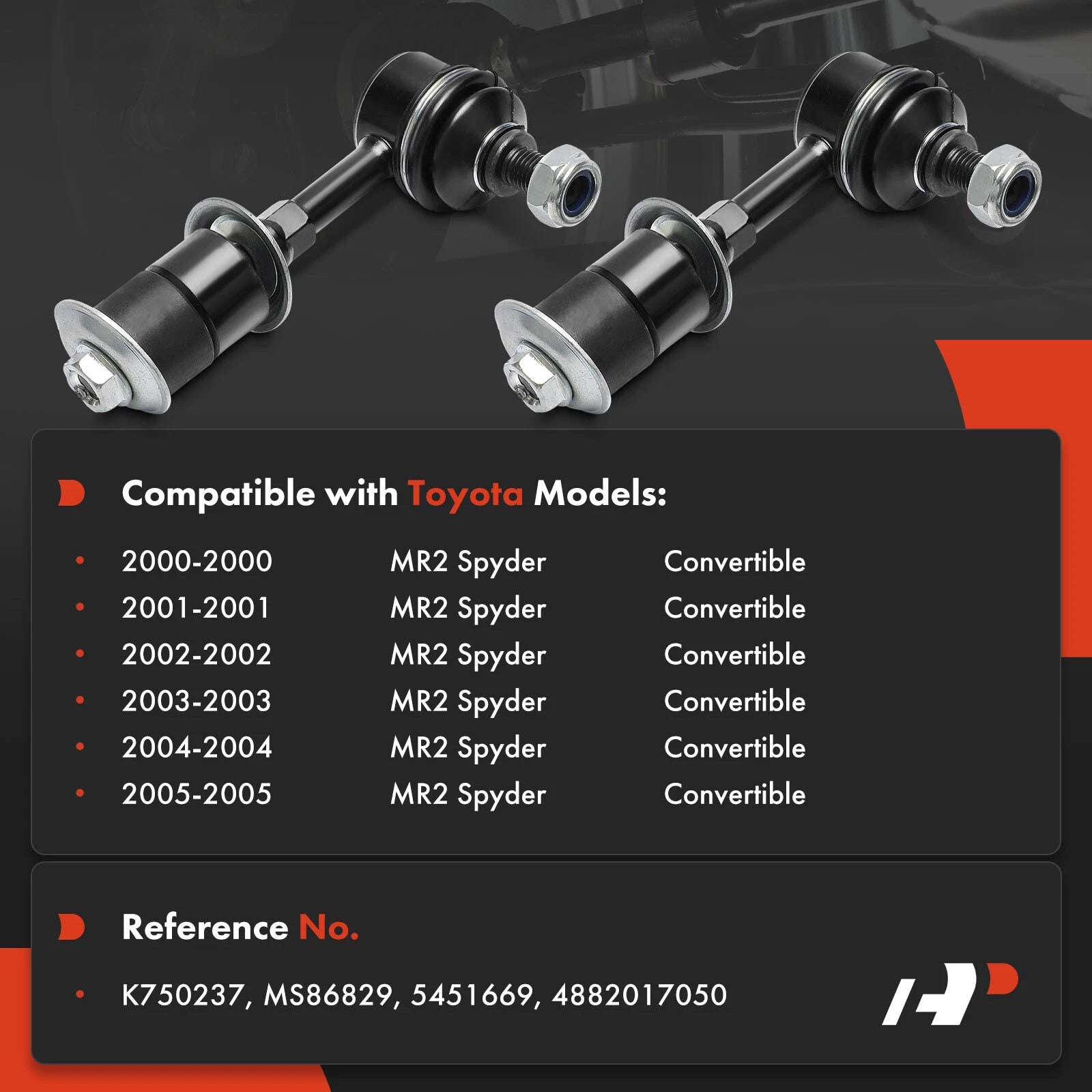 Sway Bar Link for Toyota MR2 Spyder (2000â2005)