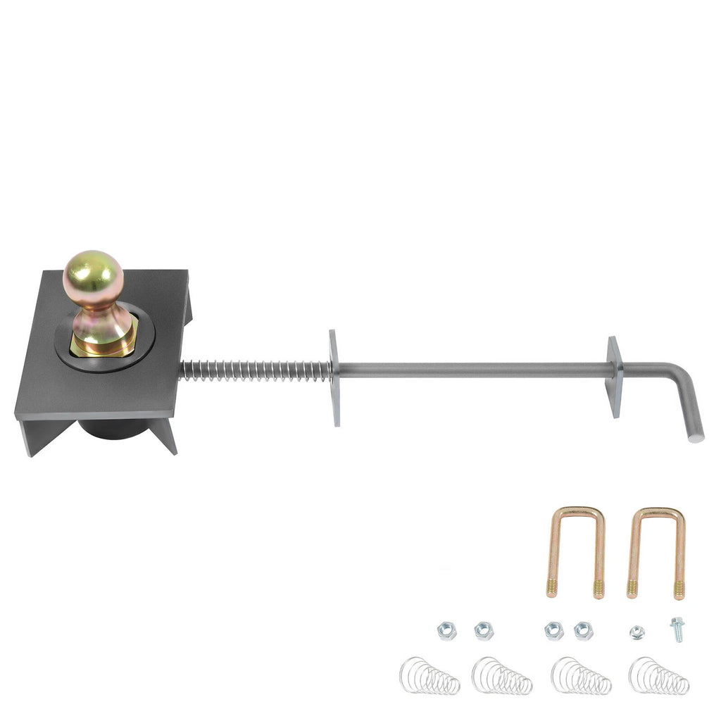Gooseneck Hitch Kit for Universal Flat Beds (30,000 lbs) w/2-5/16" Ball