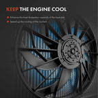 Cooling Fan Assembly with Shroud for Kia Soul (2020–2021)