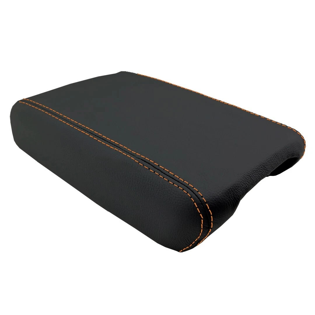 Console Armrest Cover for Chevrolet Traverse (2009–2016) Orange Stitch