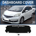Dashboard Dash Cover Mat for Honda Fit (2020–2024) Black Set of 1
