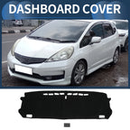 Dashboard Dash Cover Mat for Honda Fit (2020–2024) Black Set of 1