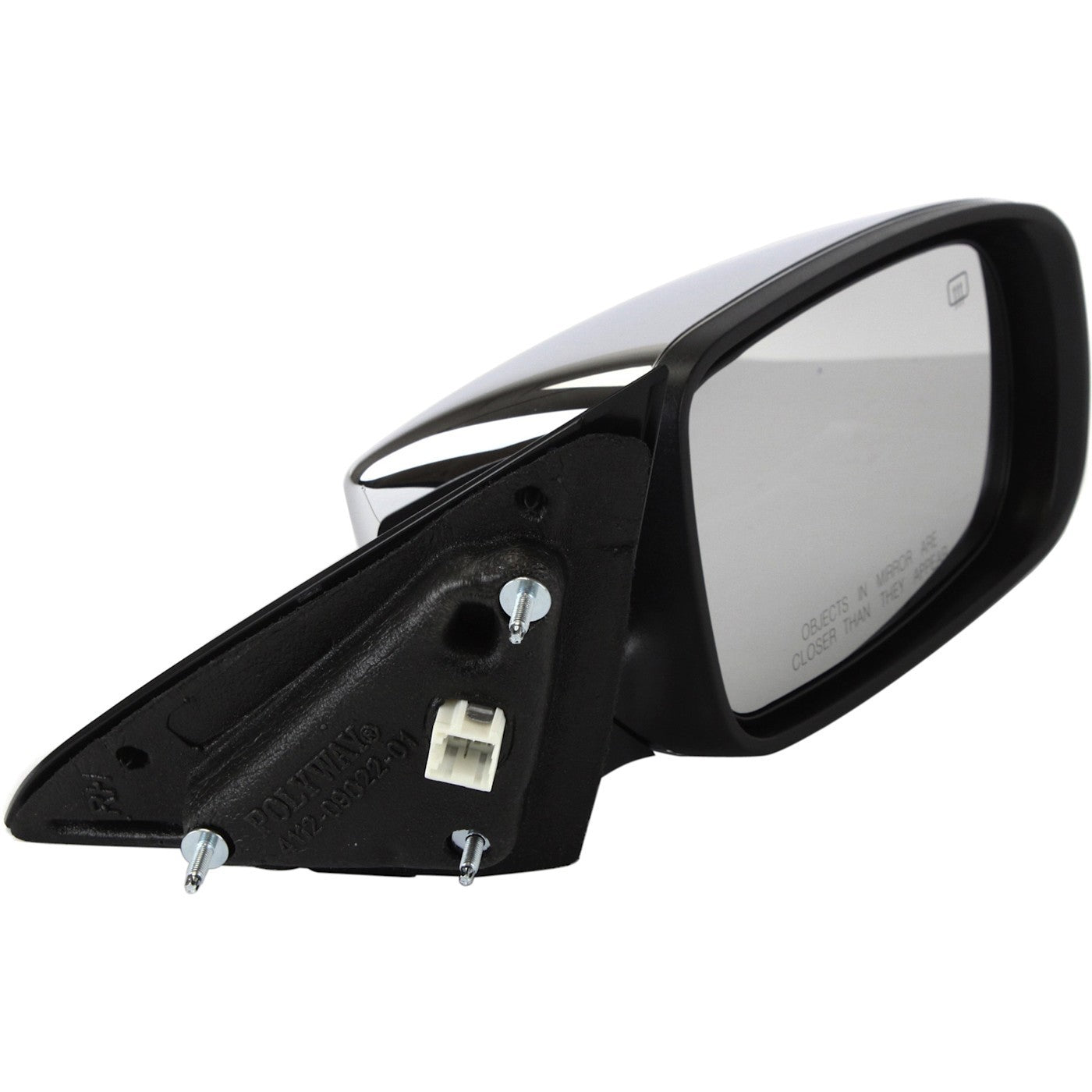 Heated Power Mirror Chrome Right for Chrysler 200 (2011–2014)