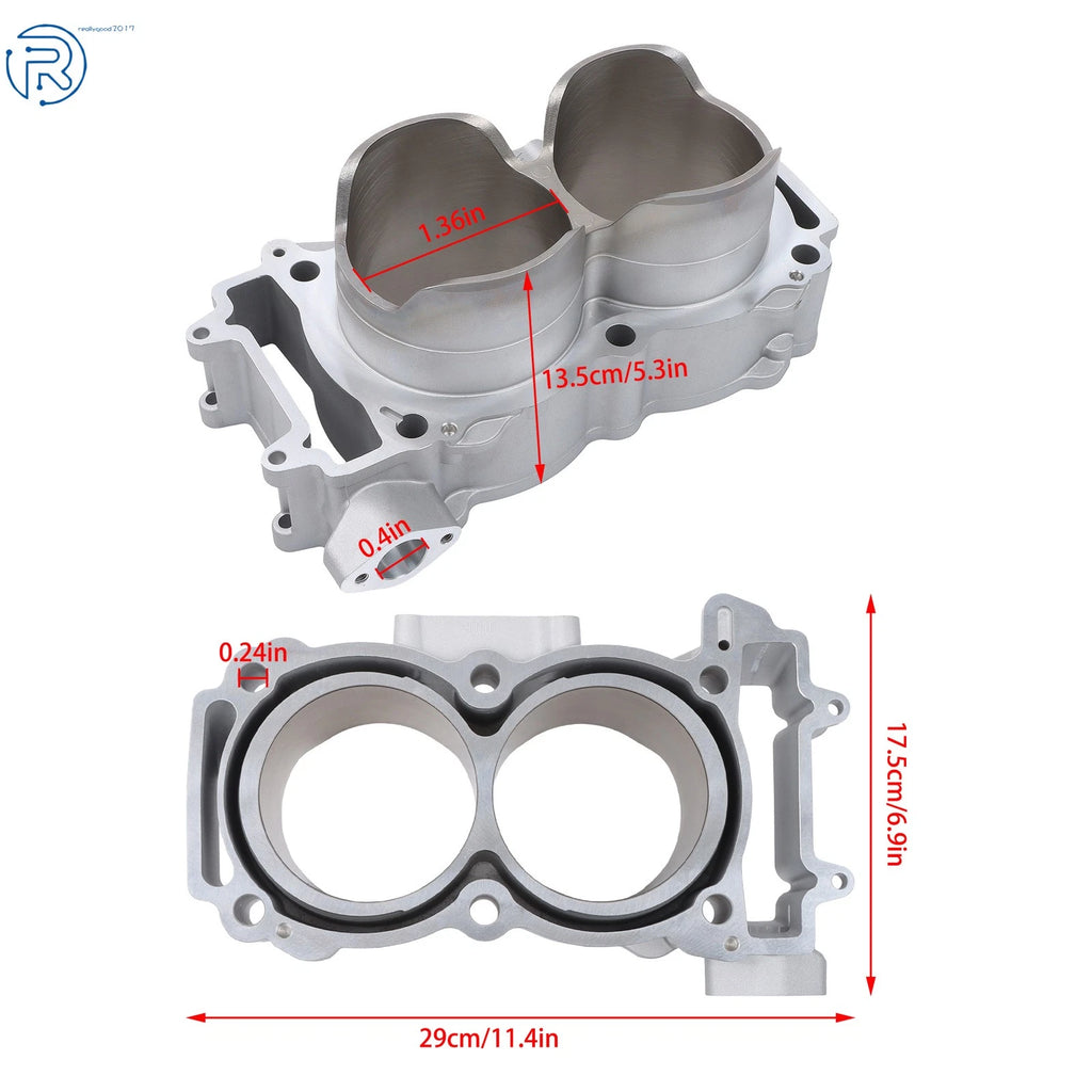 Engine Cylinder Gasket Kit for Polaris RZR XP 4 1000 (2017-2024)