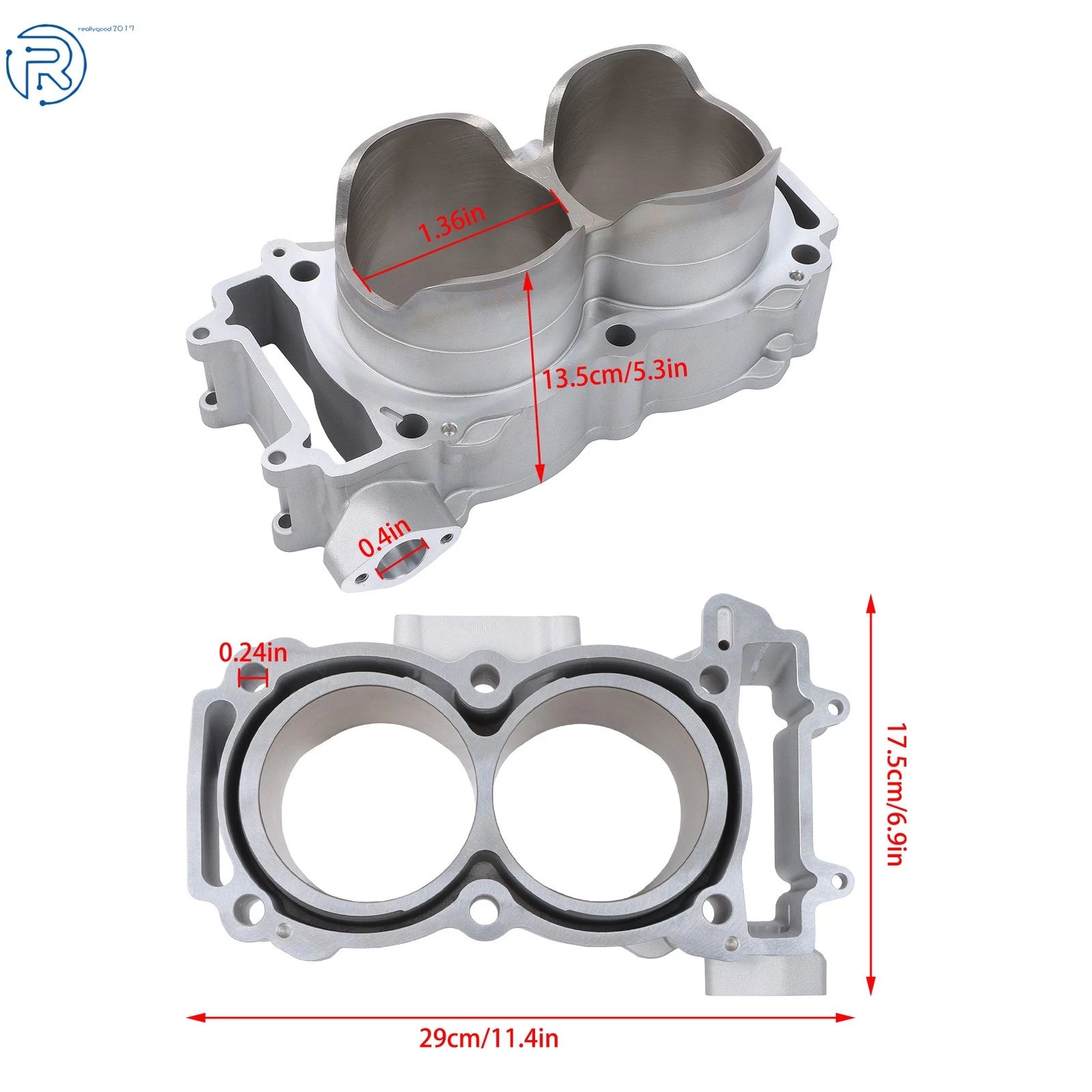 Engine Cylinder Gasket Kit for Polaris RZR XP 4 1000 (2017-2024)