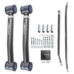 Adjustable Front Lower Control Arms + Steering Crossover Kit for Jeep XJ/TJ (1984–2006)