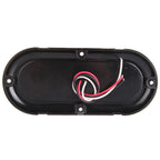 Set of 6 Red 6" Oval LED Trailer Truck Stop Turn Brake Tail Lights