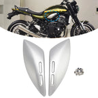 Gas Tank Side Cover Panel for Kawasaki Z900RS (2018–2024) Silver T9