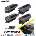 Set of 2 Interior Door Handle Trim for Toyota Camry (1997) Gray LH RH