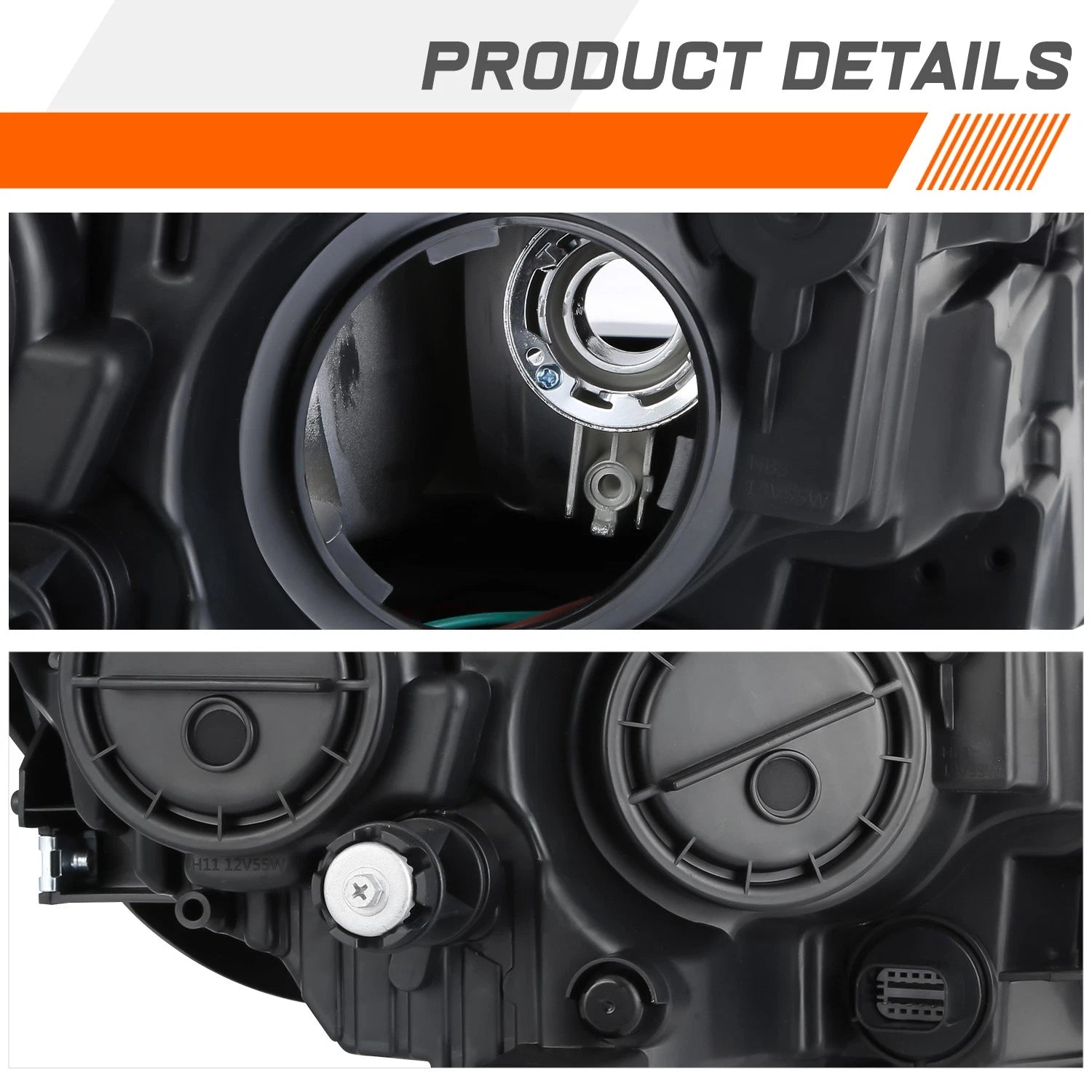 LH Driver Side Steel Hood Hinge for Toyota Camry (2007–2011)