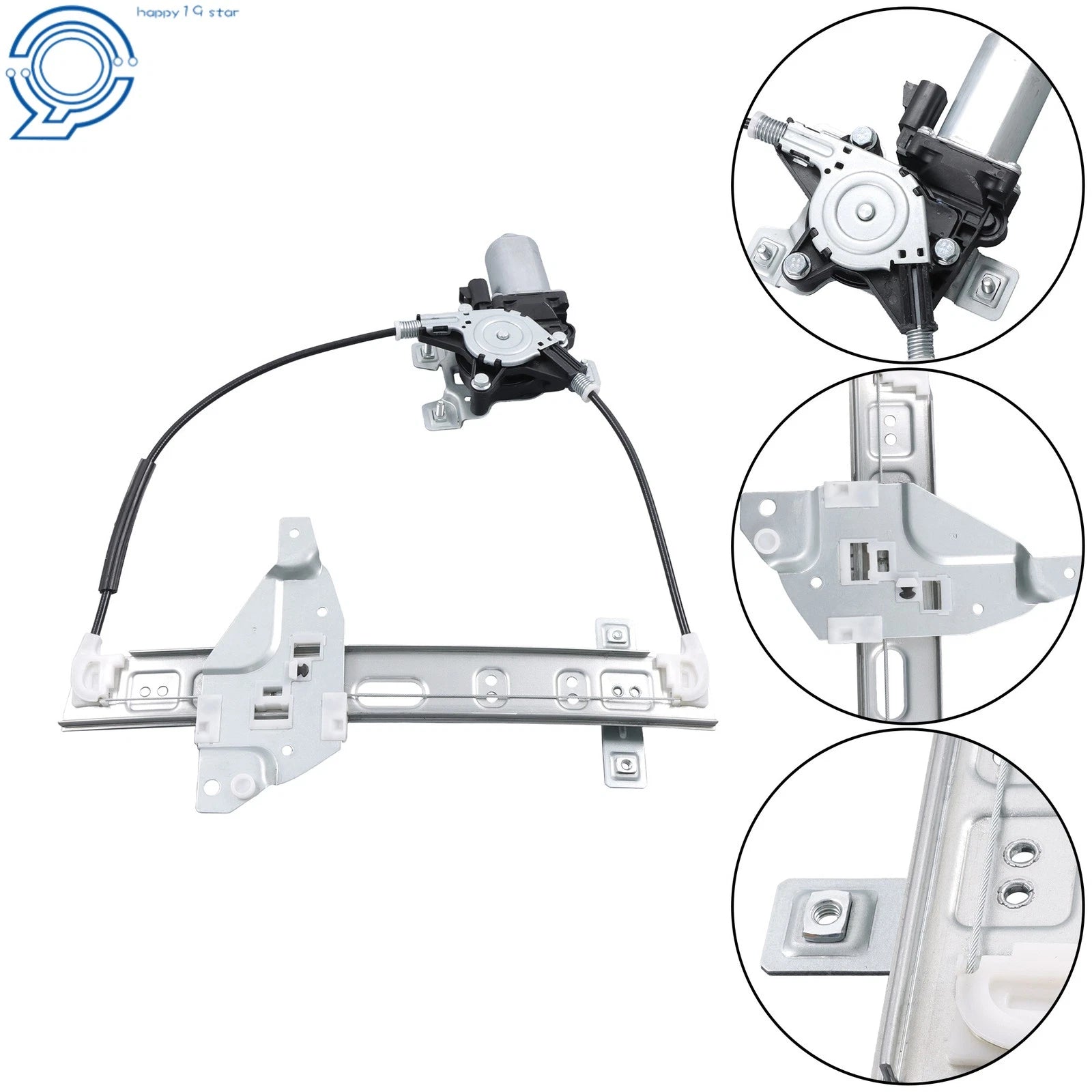 Rear Right Power Window Regulator with Motor for Chevrolet Impala (2000–2005)