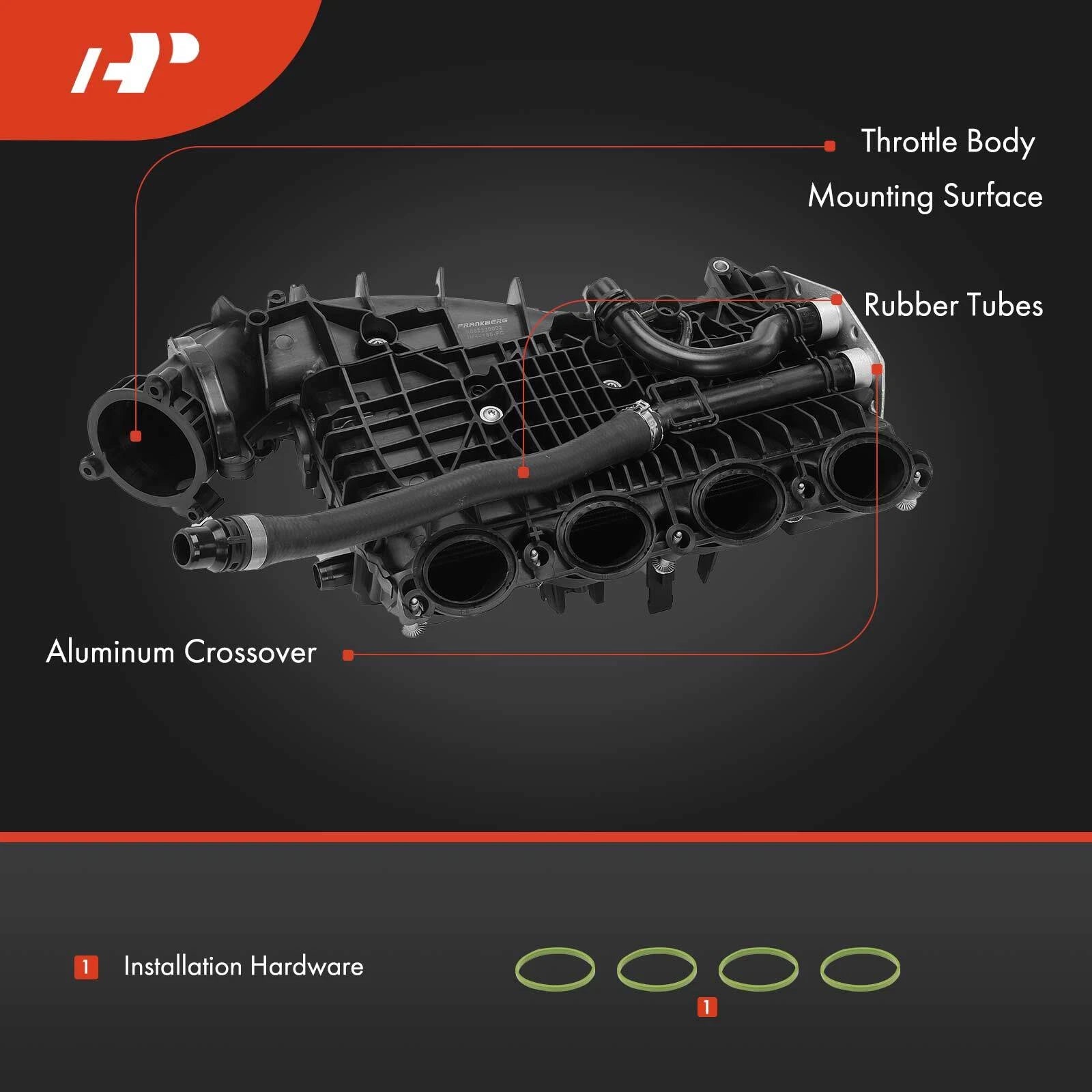 Intake Manifold with Intercooler for BMW 230i F22 (2017–2021) X3 (2018–2019)