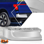 Rear Left Steel Bumper End Cap for Ford F-150 (2021–2024) Chrome