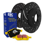 Set of 2 Brake Disc and Pad Kits for Audi A8 Quattro S8